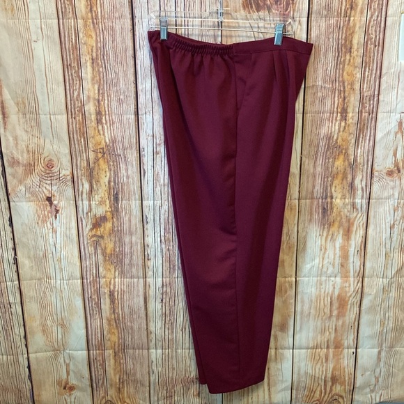 Women's Company Collections Women's Size 16 Purple Trousers & Elastic back Waist - Picture 5 of 10